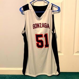 Gonzaga reversible jersey
